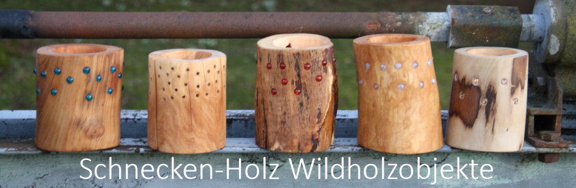 Schnecken-Holz Wildholzobjekte